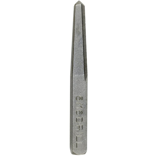Undercut Flute Screw Extractor, For Screw Size 1/2" - 9/16", Chromium Steel Equipex