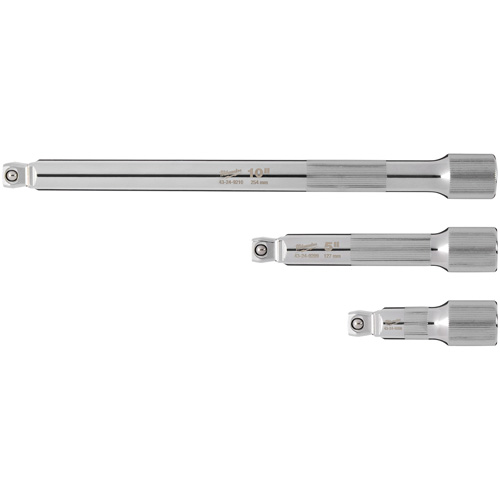 3-Piece Drive Wobble Extension Set Equipex