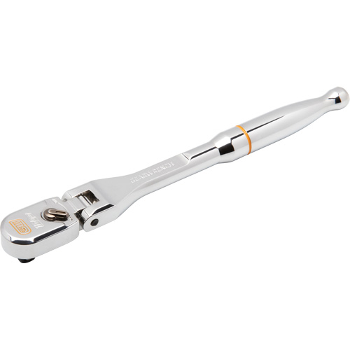 120XP Full Polish Chrome Flex Head Teardrop Ratchet Equipex