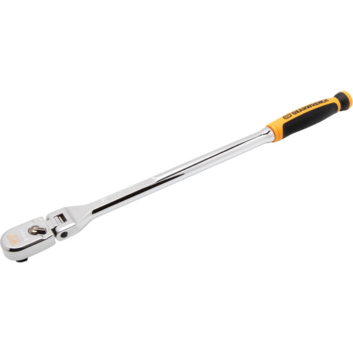 120XP Dual Material Handle Flex Head Teardrop Ratchet Equipex