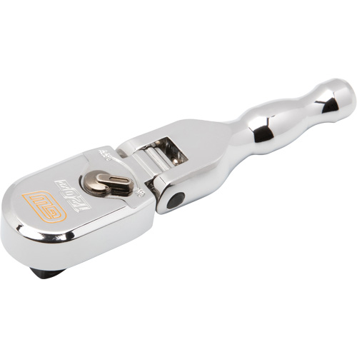 Rochet court &agrave; t&ecirc;te flexible chrom&eacute;e enti&egrave;rement polie en goutte 120XP Equipex