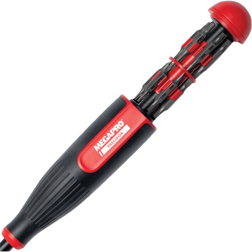 24-in-1 Precision Multi-Bit Screwdriver, Cushion Grip Handle Equipex