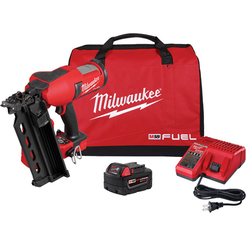Fuel Duplex Nailer Kit, 18 V, Lithium-Ion Equipex