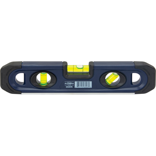 Torpedo Level, 9" L, 3 Vials, Magnetic Equipex