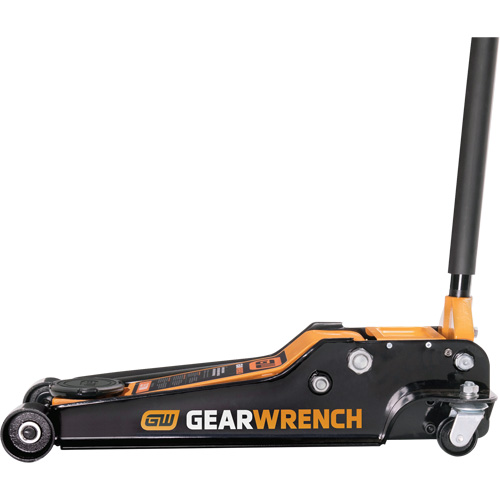 Low Profile Floor Jack, 3.5 Ton(s) Capacity, 3-3/4" Lowered, 21-3/4" Raised, Manual Hydraulic Equipex