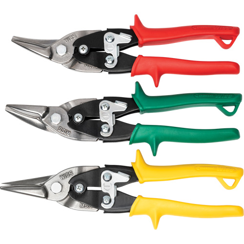 MetalMaster&reg; 3-Piece Compound Action Aviation Snip Set Equipex