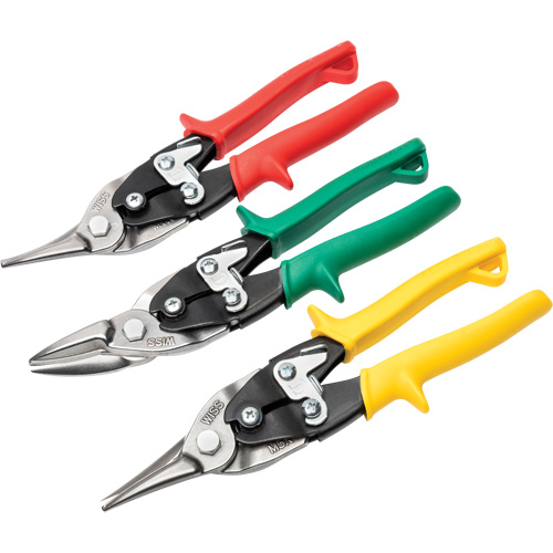 MetalMaster&reg; 3-Piece Compound Action Aviation Snip Set Equipex
