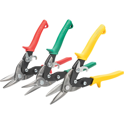 MetalMaster&reg; 3-Piece Compound Action Aviation Snip Set Equipex