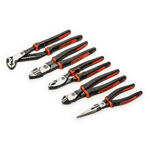 Jeu de pinces mixtes bimat&eacute;riau Z2, 5 Morceaux Equipex