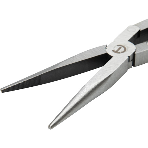 X2 Straight and Bent Long Nose Dual Material Plier Set, 2 Pieces Equipex