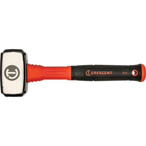 Marteau perforateur, 3 lb, Prise en Fibre de verre, 4" lo Equipex