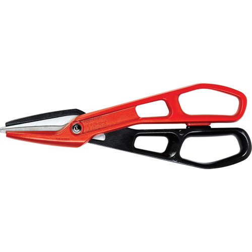 Cisaille en aluminium l&eacute;g&egrave;re pour ferblantier, Longueur de coupe de 3", Coupe Droit Equipex