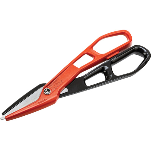 Cisaille en aluminium l&eacute;g&egrave;re pour ferblantier, Longueur de coupe de 3", Coupe Droit Equipex
