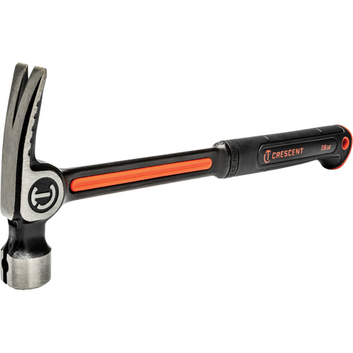 Marteau de charpente &agrave; face meul&eacute;e, 28 oz, Prise en Acier plein, 16" lo Equipex