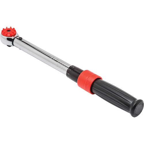 Micrometer Torque Wrench, Dial, 3/8" Square Drive, 50 - 250 in-lbs. Equipex