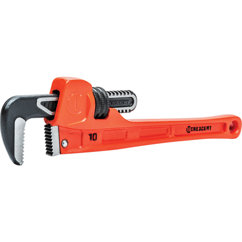 Cl&eacute; pour tuyau SLIM JAW, Cap des m&acirc;choires 1-9/10", Longueur 10", Fini Rev&ecirc;tement en poudre, Prise Non-ergonomique Equipex