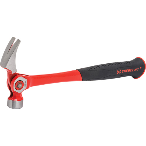 Marteau indexeur &agrave; panne fendue, 18 oz, Prise en Coussin&eacute;e/Acier plein, 14" lo Equipex