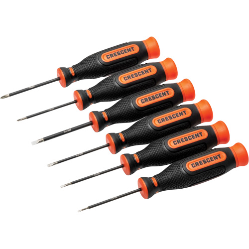 Diamond Tip Precision Screwdriver Set, 6 Equipex
