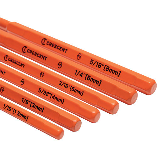 Jeu de poinçon-aiguilles, 6 morcea Equipex