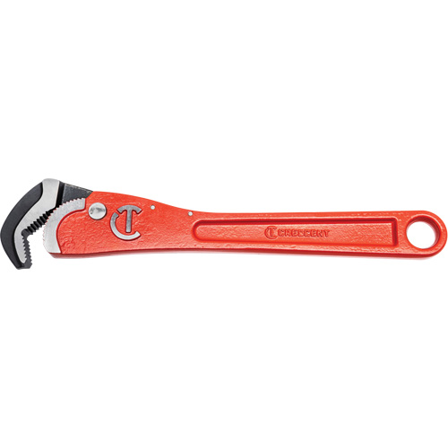 Cl&eacute; pour tuyau acier auto-ajustable, Cap des m&acirc;choires 1-1/2", Longueur 12", Fini Rev&ecirc;tement en poudre, Prise Non-ergonomique Equipex