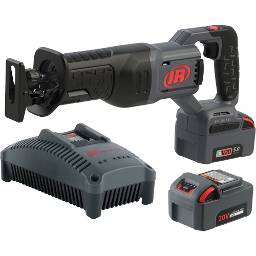 Cordless Reciprocating Saw Kit, 20 V, Lithium-Ion Battery, 3000 SPM Equipex