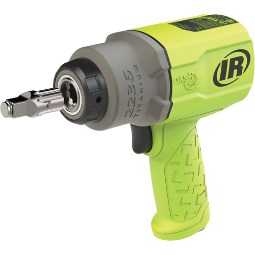 Green Air Impact Wrench, 1/2" Drive, 1/4" NPT Air Inlet, 7500 No Load RPM Equipex