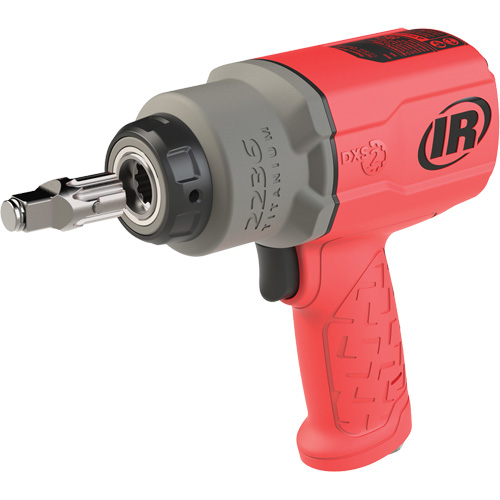 Red Air Impact Wrench, 1/2" Drive, 1/4" NPT Air Inlet, 7500 No Load RPM Equipex