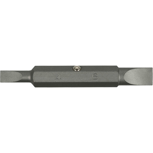 Embout de tournevis, Fente, 4 mm/6 mm Equipex