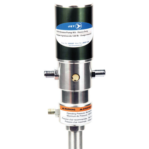 JAGP-120 Ensemble de pompe &agrave; graisse robuste avec commande pneumatique Equipex