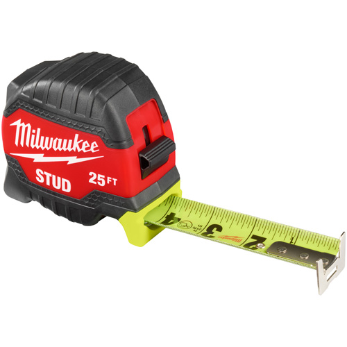 Ruban &agrave; mesurer Stud, 1-5/16" x 25' Equipex