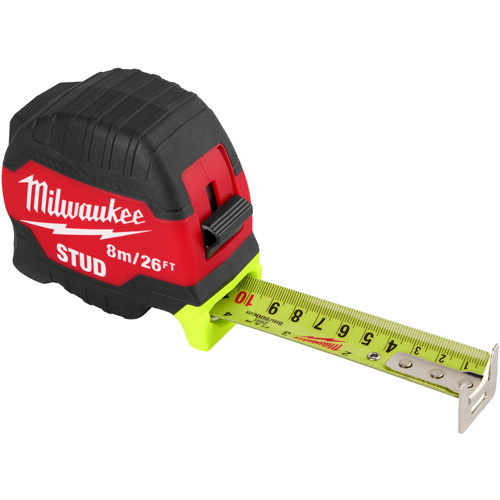 Ruban &agrave; mesurer Stud, 1-5/16" x 26' Equipex