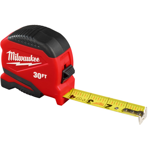 Ruban &agrave; mesurer compact, 1" x 30' Equipex