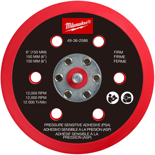 Firm Pressure Sensitive Adhesive Sander Backing Pad Equipex