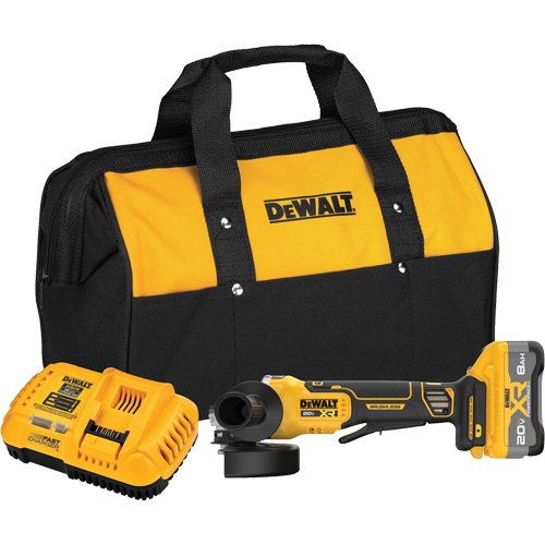 Meuleuse angulaire sans balai et sans fil MAX* XR avec XR POWERPACK, Roue de 4-1/2" - 5", 20 V Equipex