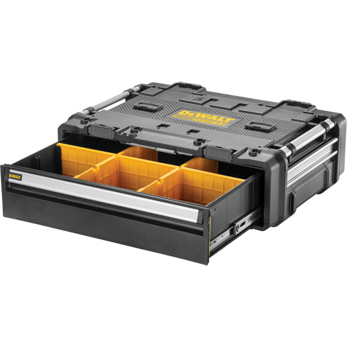 Tiroir 2.0 DXL TOUGHSYSTEM, 30" x 21-13/20" x 9-17/20", Noir/Jaune Equipex
