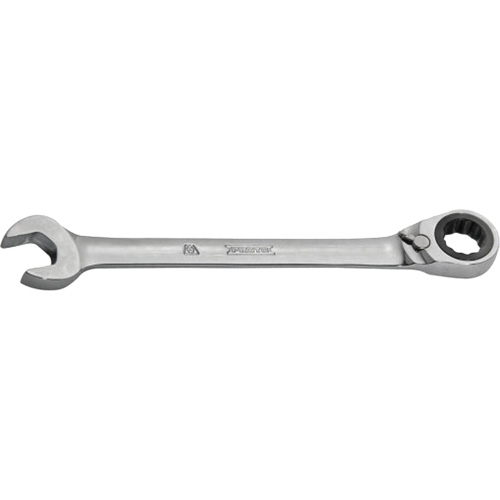 Cl&eacute; &agrave; cliquet r&eacute;versible combin&eacute;e, 12 pans, Fini Poli Equipex
