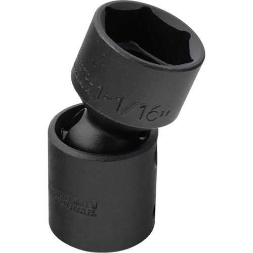 Douille universelle, Chocs, 1-1/16", Prise 1/2", 6 pans Equipex