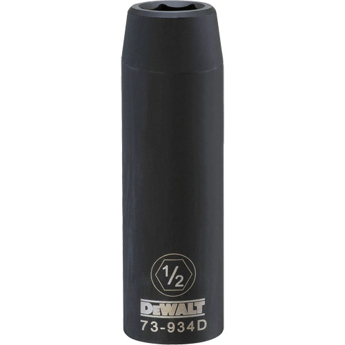 Douille, Chocs, 1/2", Prise 1/2", 6 pans Equipex