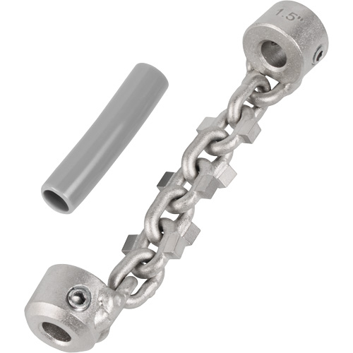 1-1/4" - 1-1/2" Standard Chain Knocker for 1/4" Chain Snake Cable Equipex