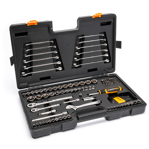 1/4" & 3/8" Drive 72-Tooth, 6-Point Professional Tool Set Equipex