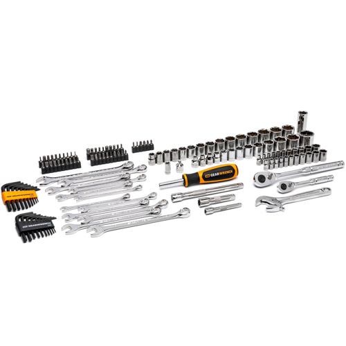 1/4" & 3/8" Drive 72-Tooth, 6-Point Professional Tool Set Equipex