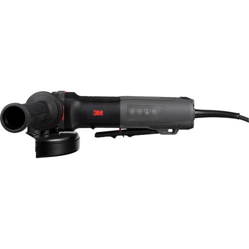 Electric Angle Grinder with Paddle Switch, 4-1/2"/5", 120 V, 13 A, 11500 RPM Equipex
