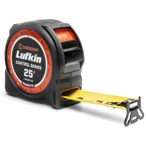 Ruban &agrave; mesurer magn&eacute;tique CONTROLTOUCH, 1-3/16" x 25', Marques de goujon SAE Equipex