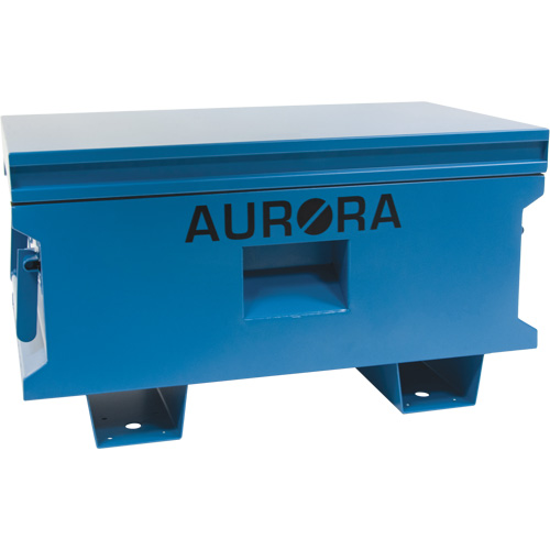 Coffre &agrave; outils de chantier, 33" x 20-3/10" x 18-3/10", Acier, Bleu Equipex