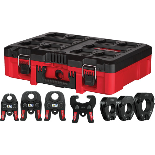Ensemble de m&acirc;choires et anneau pivotant IPS-P 2" pour outils de presse M18 FORCE LOGIC Equipex