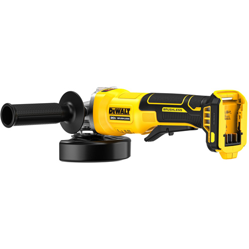 Brushless Cordless Paddle-Switch Grinder (Tool Only), 4-1/2" Wheel, 20 V Equipex