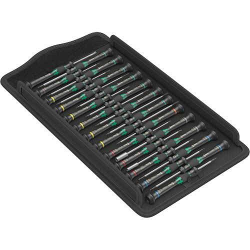Kraftform Micro Big Pack 1 Screwdriver Set for Electronic Applications, 25 Pcs. Equipex