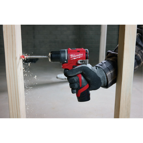 M12 Subcompact Brushless Drill/Driver, Lithium-Ion, 12 V, 3/8" Chuck, 350 in-lbs Torque Equipex