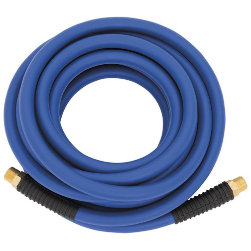 AH3850HY Hybrid Hose, Air, Polyester/Polymer, 3/8" dia. x 50', 300 psi, 1/4 NPT Equipex