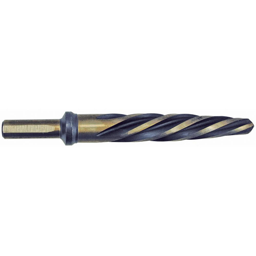 JET-KUT&reg; B & G Premium Car Reamer, 5/8", Spiral Flute, High Speed Steel, 3-Flat Shank Equipex